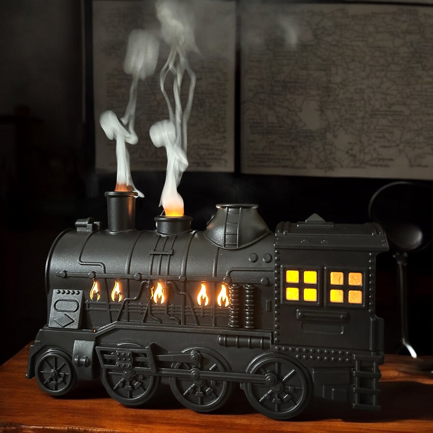 Train Humidifier – Retro & Efficient Air Moisturizer